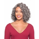 Foxy Silver Synthetic Wig - 10857 NELLIE